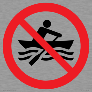 Prohibition: No manually powered craft